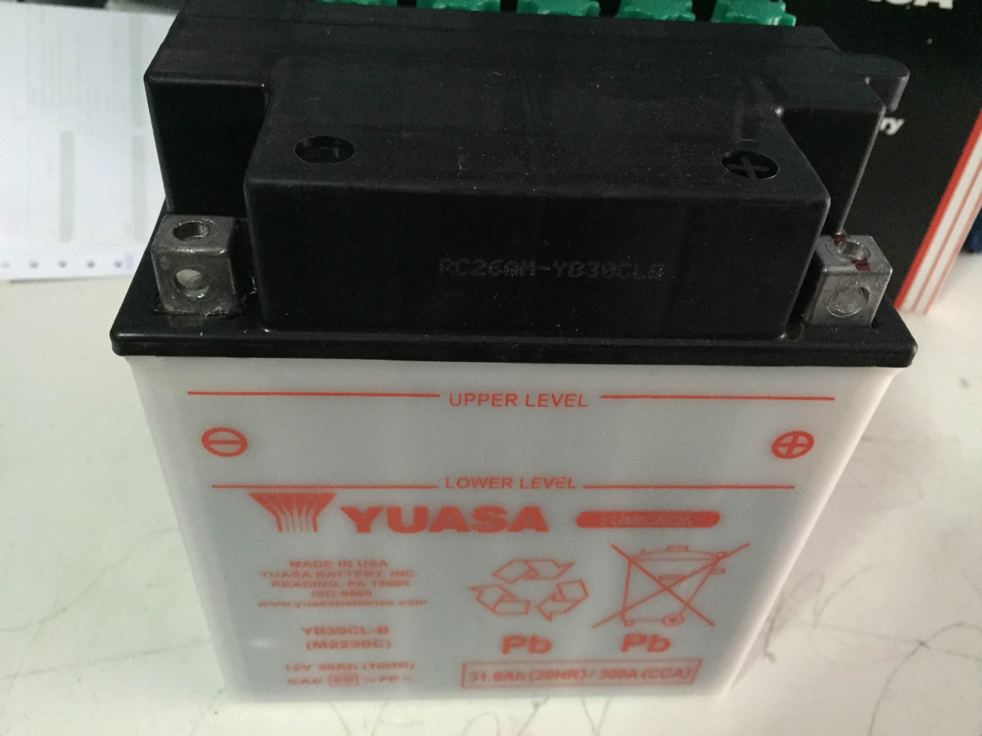 Batería para Motos Yuasa YB30CL-B
